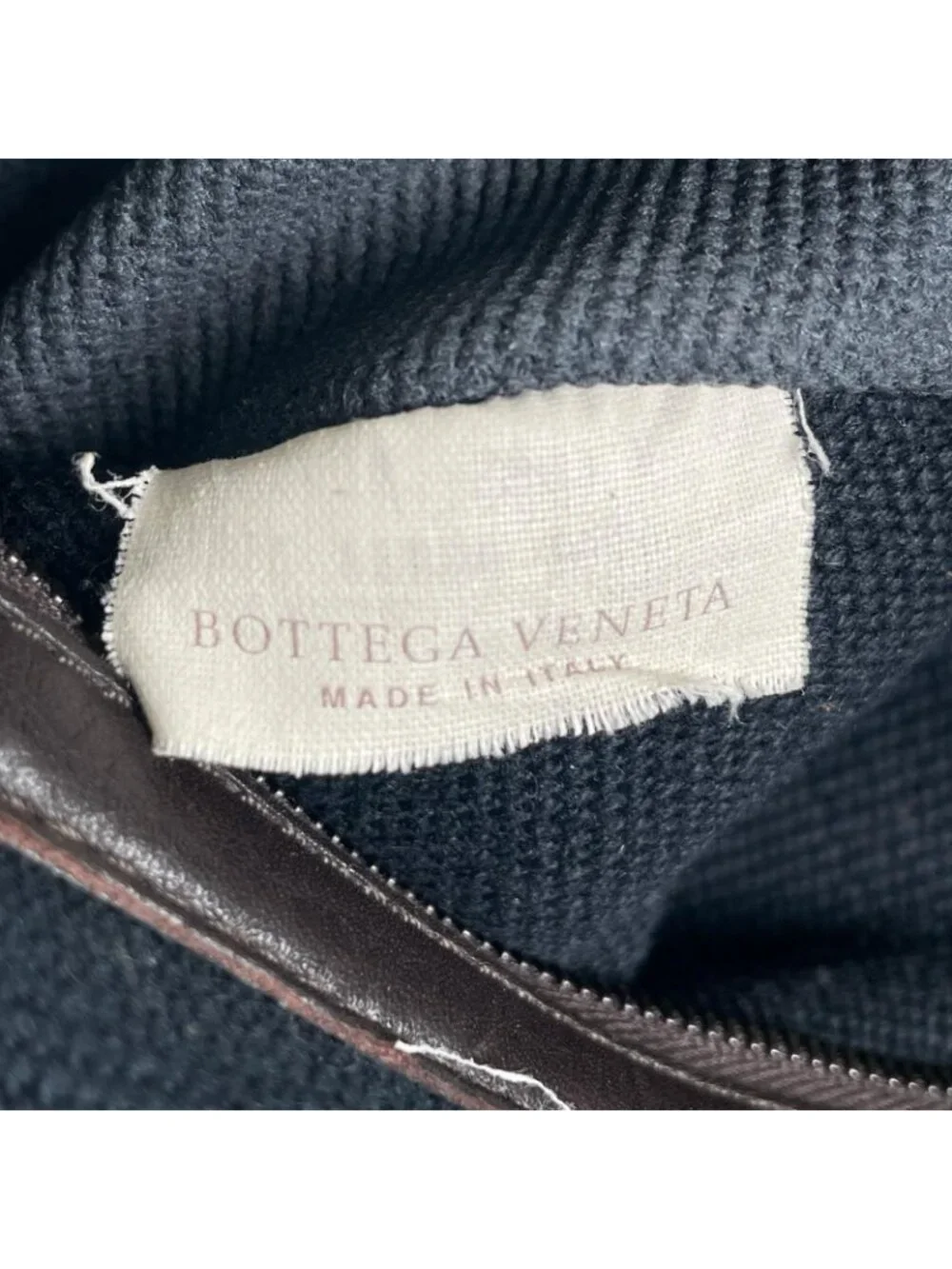 Bottega Veneta Intrecciato Tote Bag Leather Brown